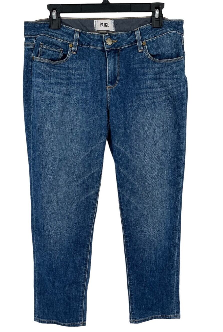 Paige Jeans Jimmy Jimmy crop denim blue size 28 29 MISSING SIZE